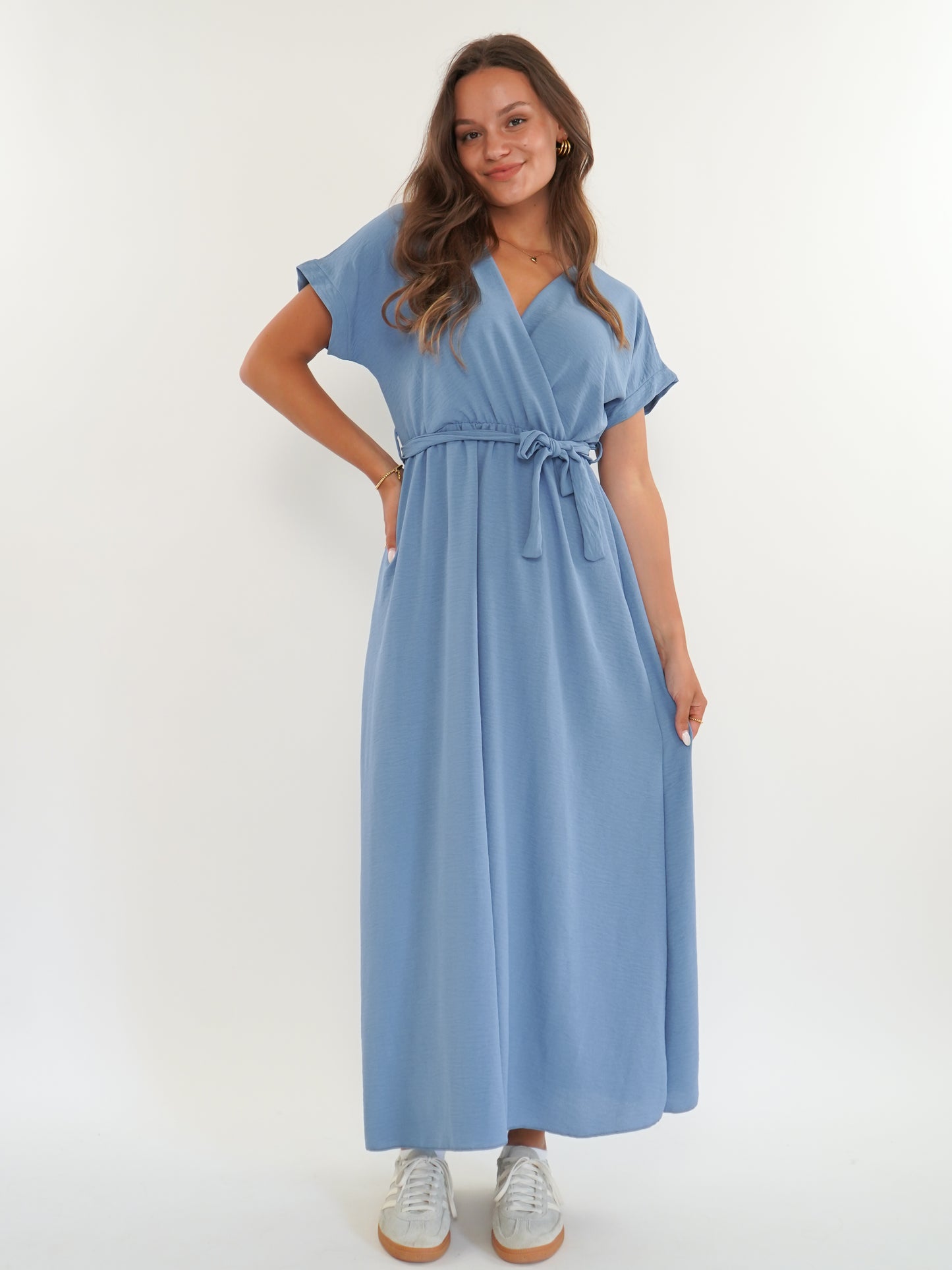 Midikleid Frida - Sommerblau