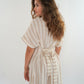 Minikleid Stripes Finja - Beige