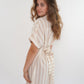 Minikleid Stripes Finja - Beige