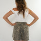 Denim Shorts - Leo Beige