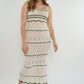 Bodycon Ocean Dress beige