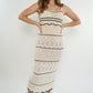 Bodycon Ocean Dress beige