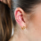 Shiny Line Ear Cuff - Gold Silber