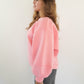 LUCKY DEAL 1208 Cloud-Like Comfort Sweater - Rosa - vom Umtausch ausgeschlossen -