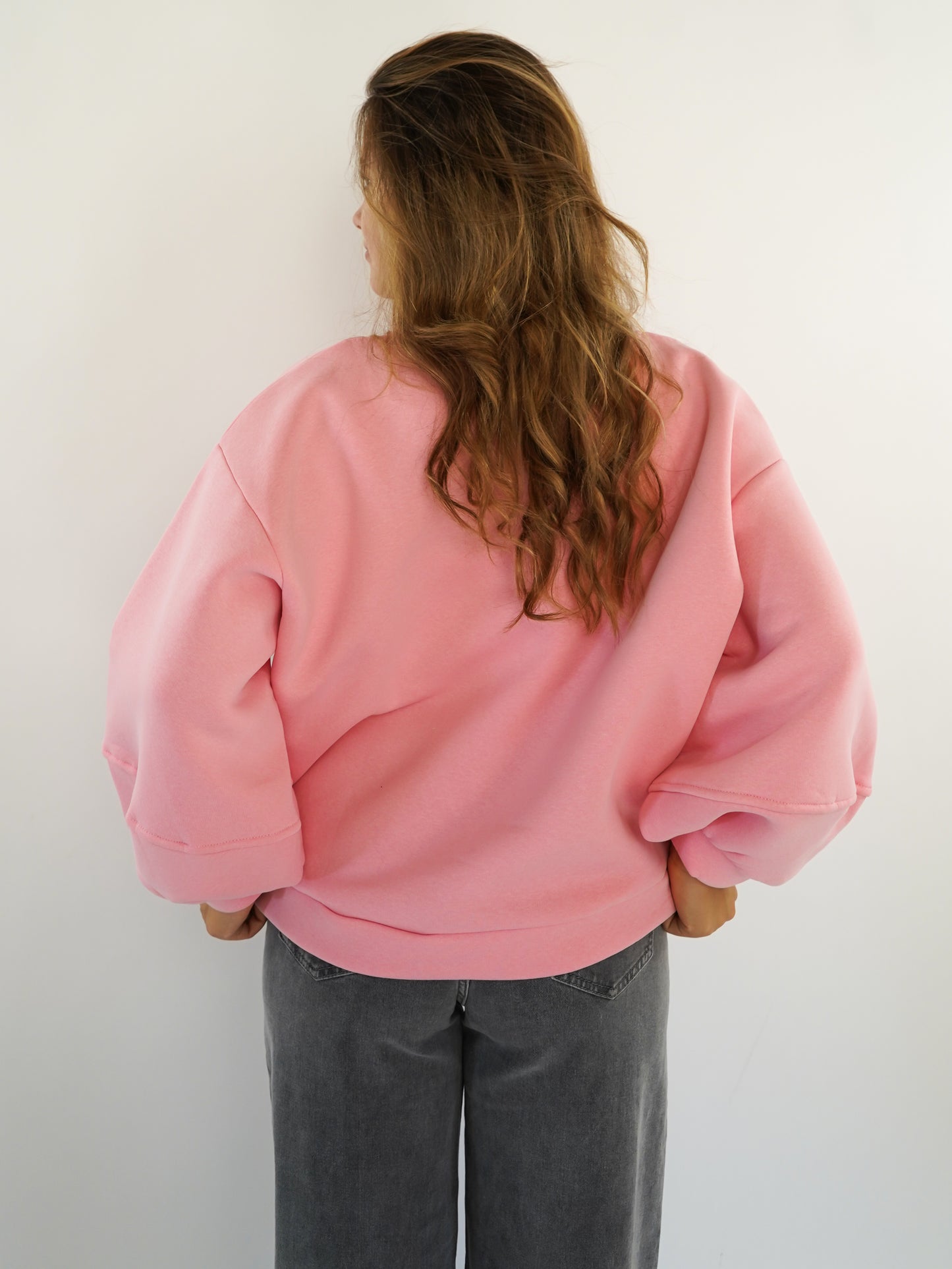 LUCKY DEAL 1208 Cloud-Like Comfort Sweater - Rosa - vom Umtausch ausgeschlossen -