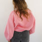 LUCKY DEAL 1208 Cloud-Like Comfort Sweater - Rosa - vom Umtausch ausgeschlossen -