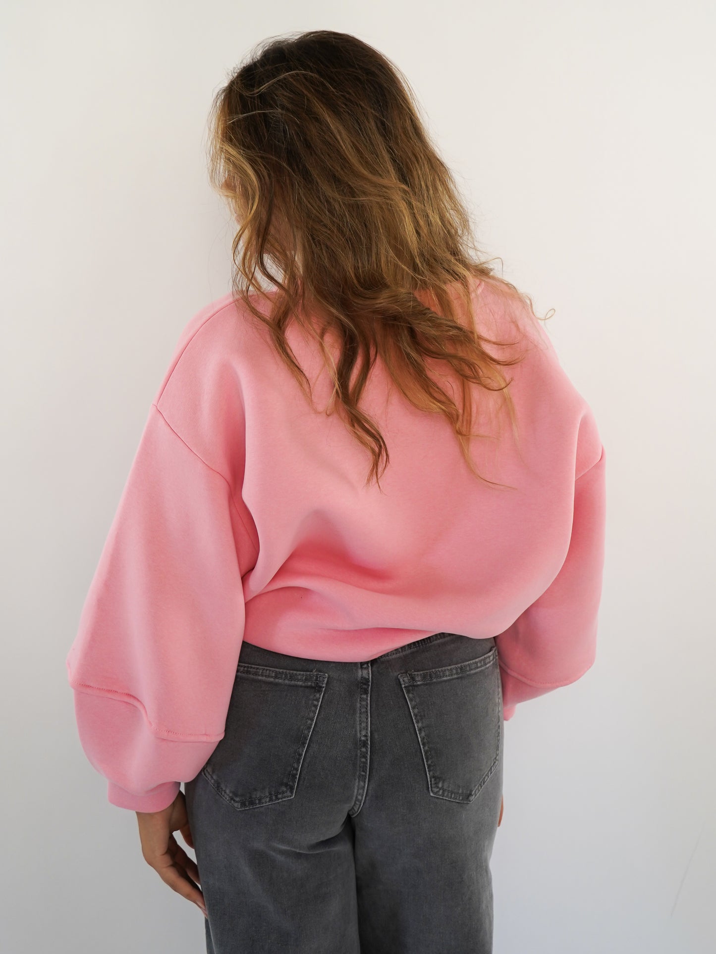 LUCKY DEAL 1208 Cloud-Like Comfort Sweater - Rosa - vom Umtausch ausgeschlossen -