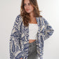 Kimono Sunsetter - beige blau