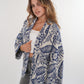 Kimono Sunsetter - beige blau