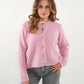 Strickjacke Langarm Ina - Rosa