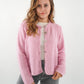 Strickjacke Langarm Ina - Rosa