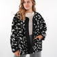 Teddyjacke mit Cord Charlotte - Leo Schwarz