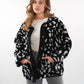 Teddyjacke mit Cord Charlotte - Leo Schwarz