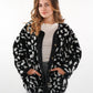 Teddyjacke mit Cord Charlotte - Leo Schwarz