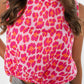 Musselin Tanktop -  Leo Pink