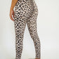 Leo High Waist Leggings - Beige