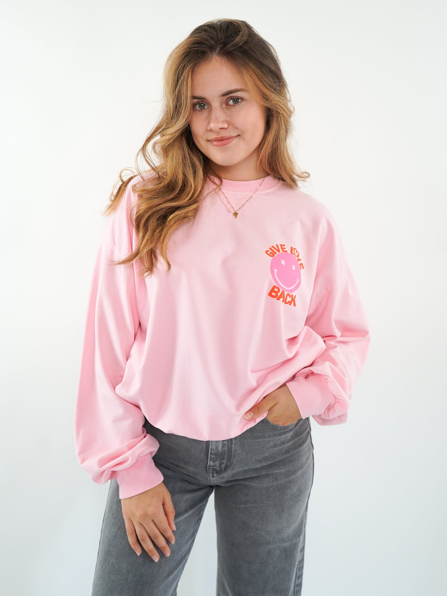 XOXO Summer Sweatshirt - Rosa