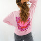 XOXO Summer Sweatshirt - Rosa