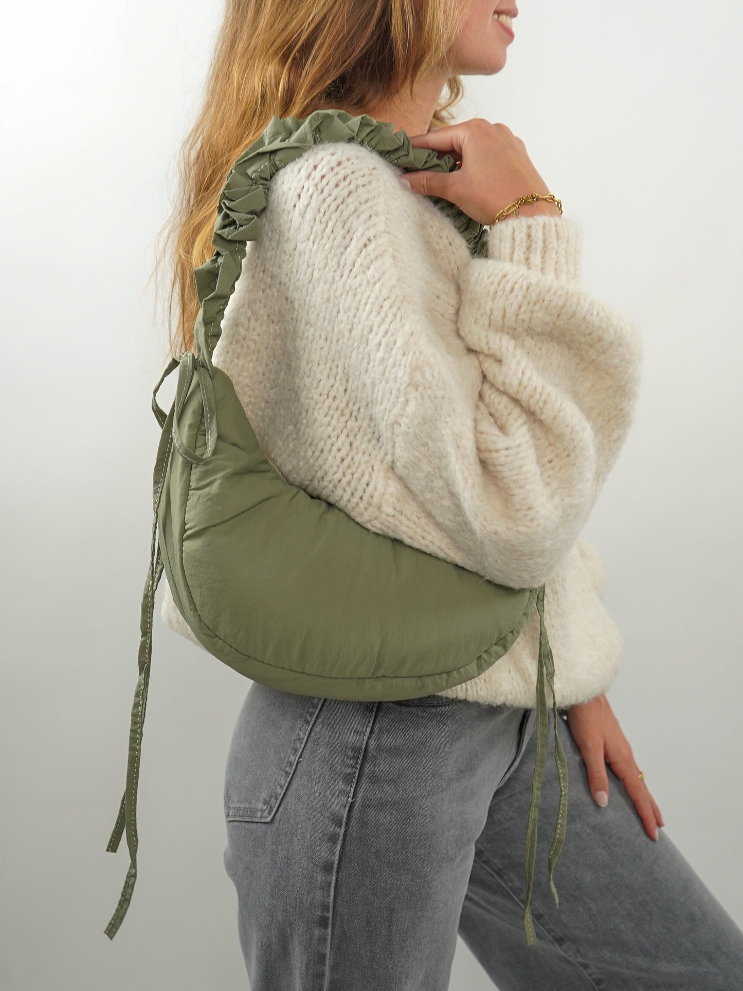 Back to Basics Shoulder Bag - Khaki