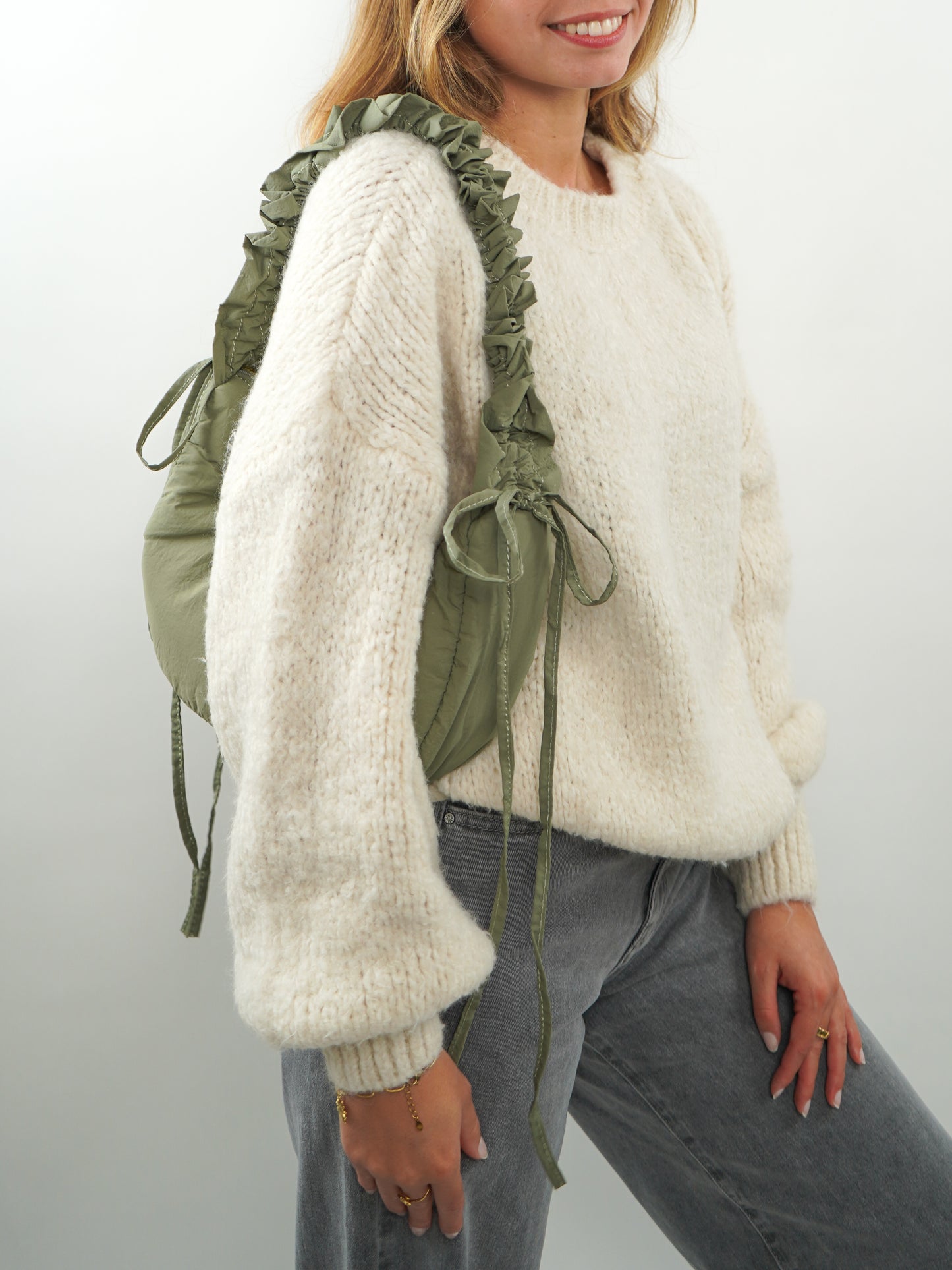 Back to Basics Shoulder Bag - Khaki