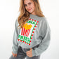 French Fries Summer Sweatshirt - Grau