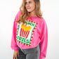 French Fries Summer Sweatshirt - Pink