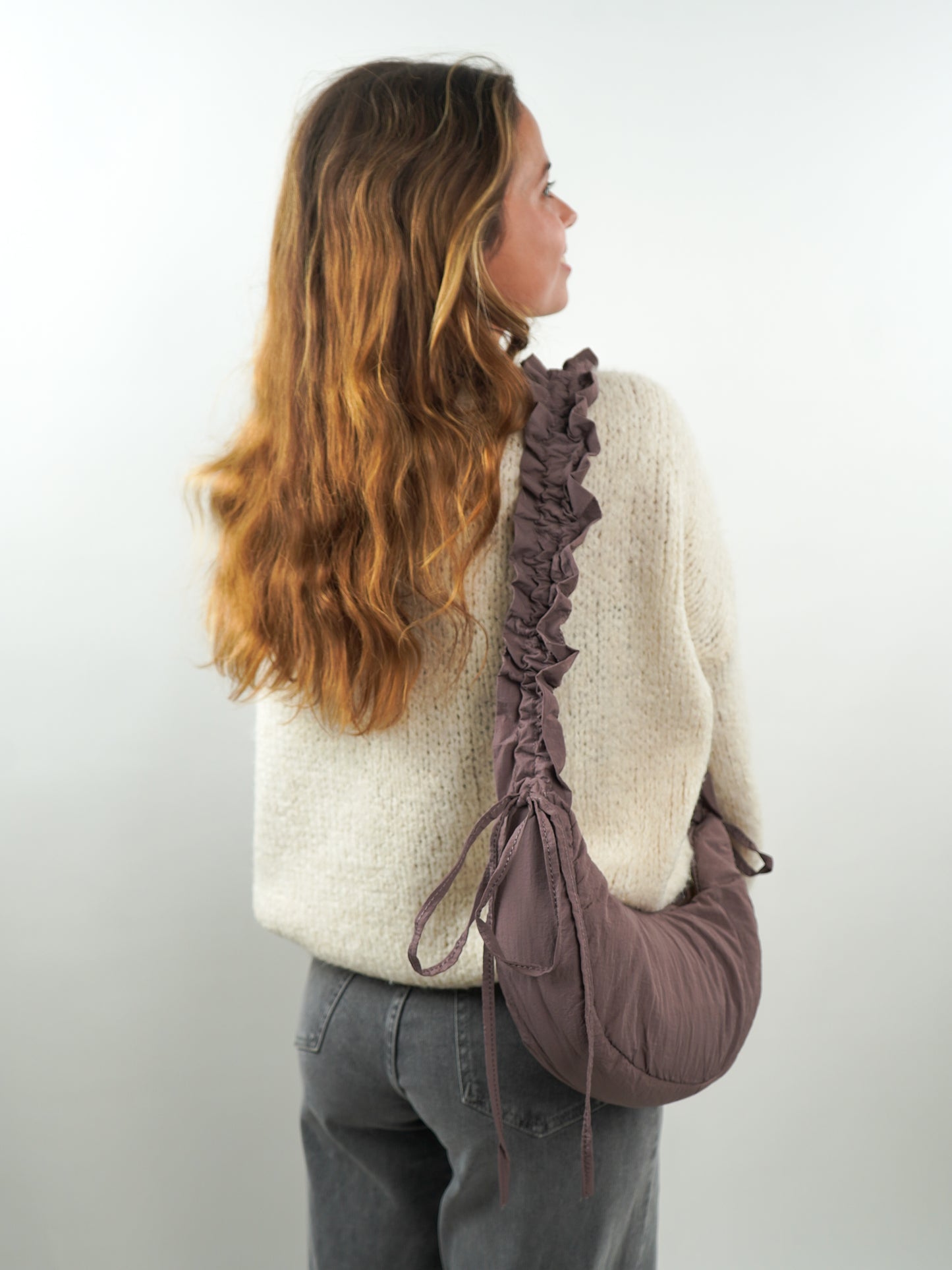 Back to Basics Shoulder Bag - Mauve