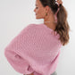 Strickjacke Vivien - Rosa