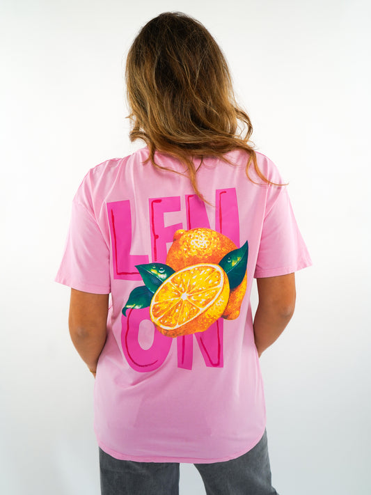 Lemon T-Shirt - Rosa