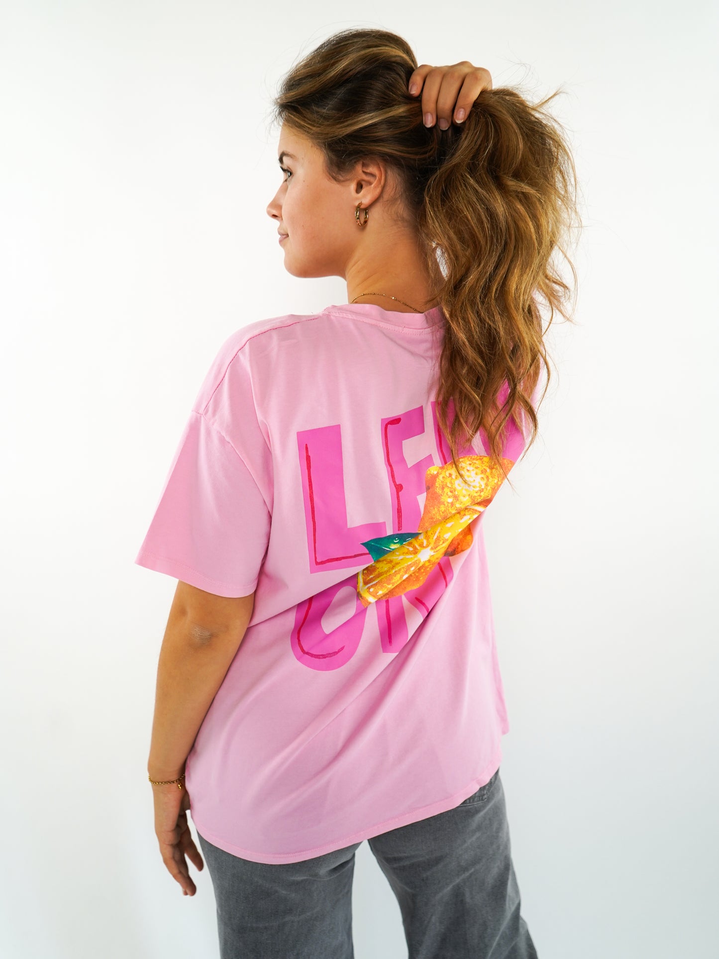 Lemon T-Shirt - Rosa