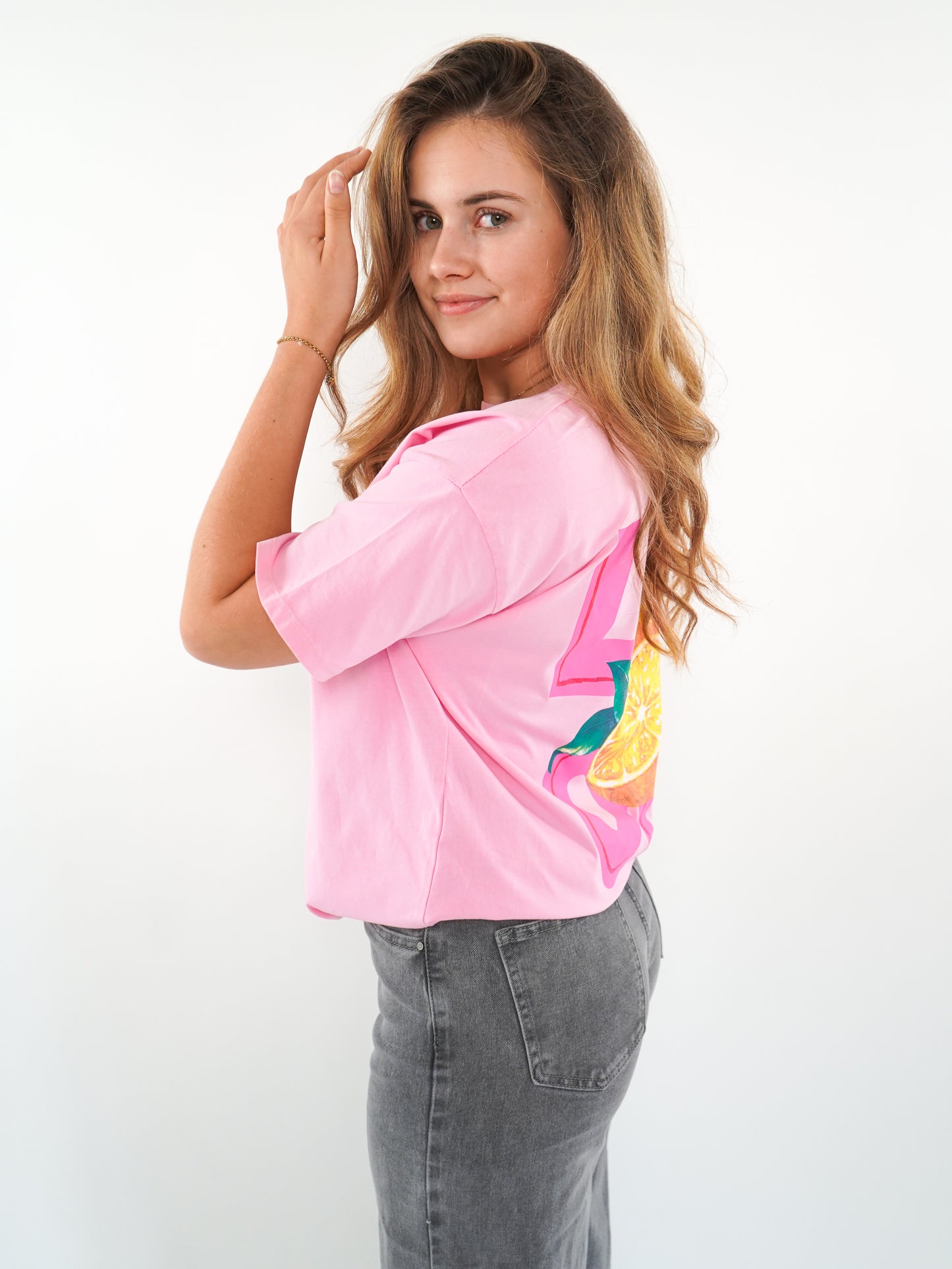 Lemon T-Shirt - Rosa