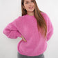 Soft Classic Strickpullover - Pink