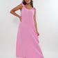 Musselin Midikleid Lucy - Rosa