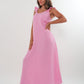 Musselin Midikleid Lucy - Rosa