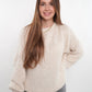 Soft Classic Strickpullover - Creme