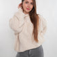 Soft Classic Strickpullover - Creme