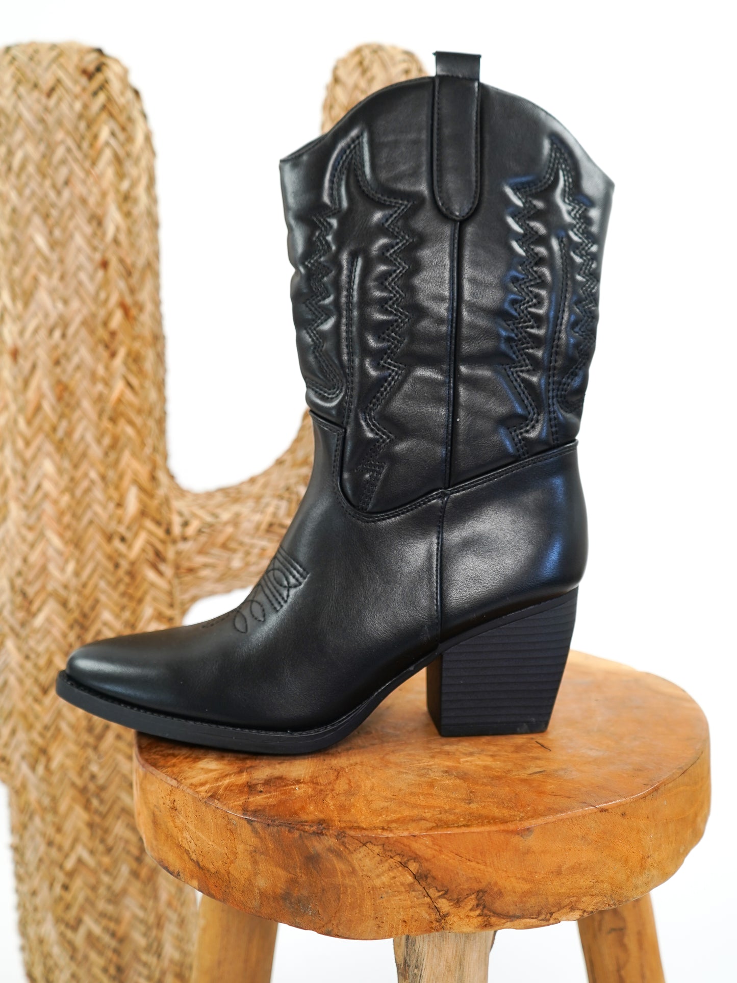 Cowboy Boots - Schwarz