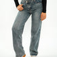 Wide Leg Jeans Lene - washed blue