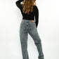 Wide Leg Jeans Lene - washed blue