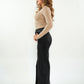 Wide Leg Jeans Alma - washed black