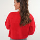 Strickjacke Elena - Rot