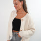 Strickjacke Elena - Creme