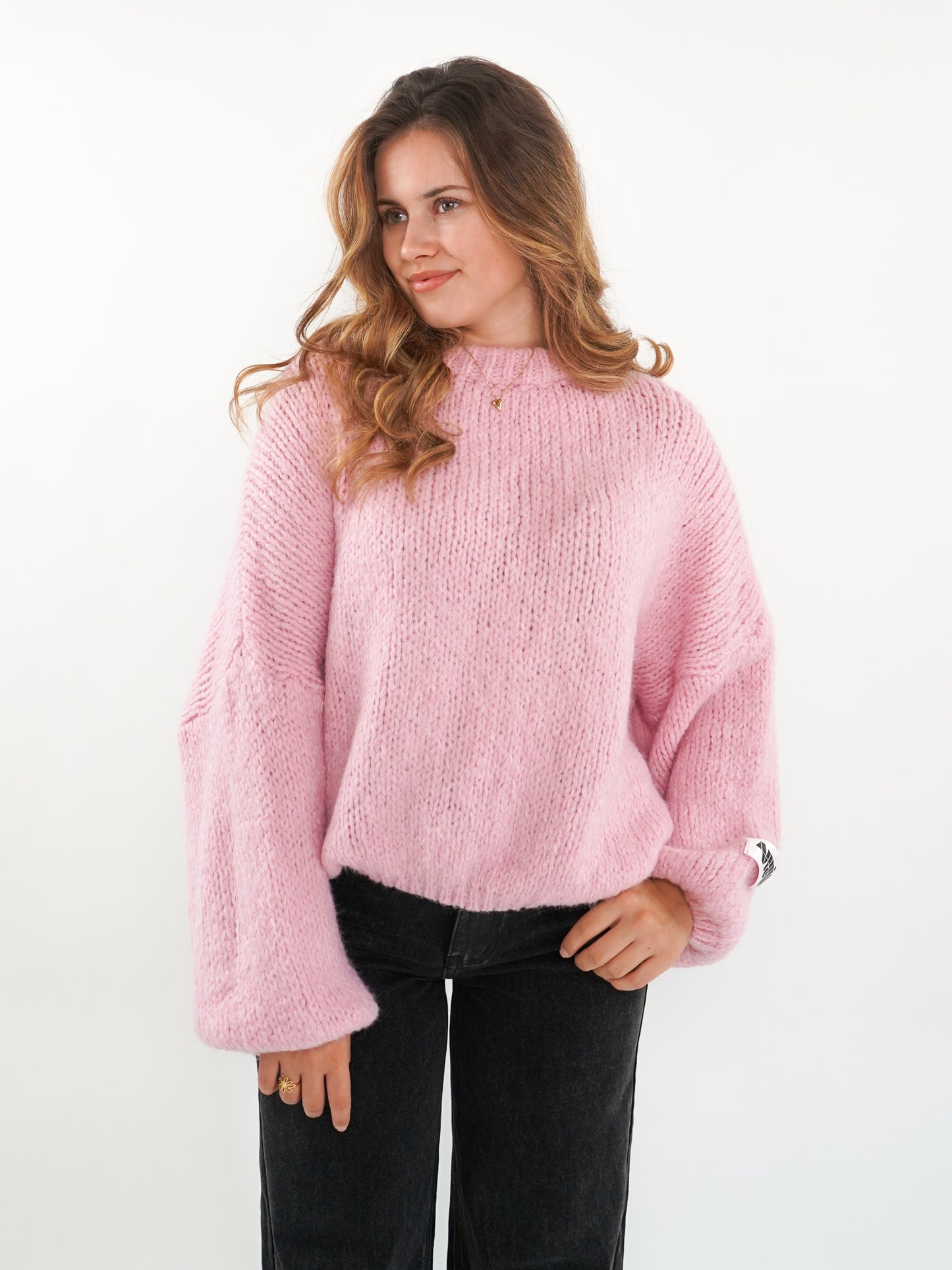 ZWEITELIEBE 841 Knit Sweater Big ANNISVIEW - Rosa - vom Umtausch ausgeschlossen -