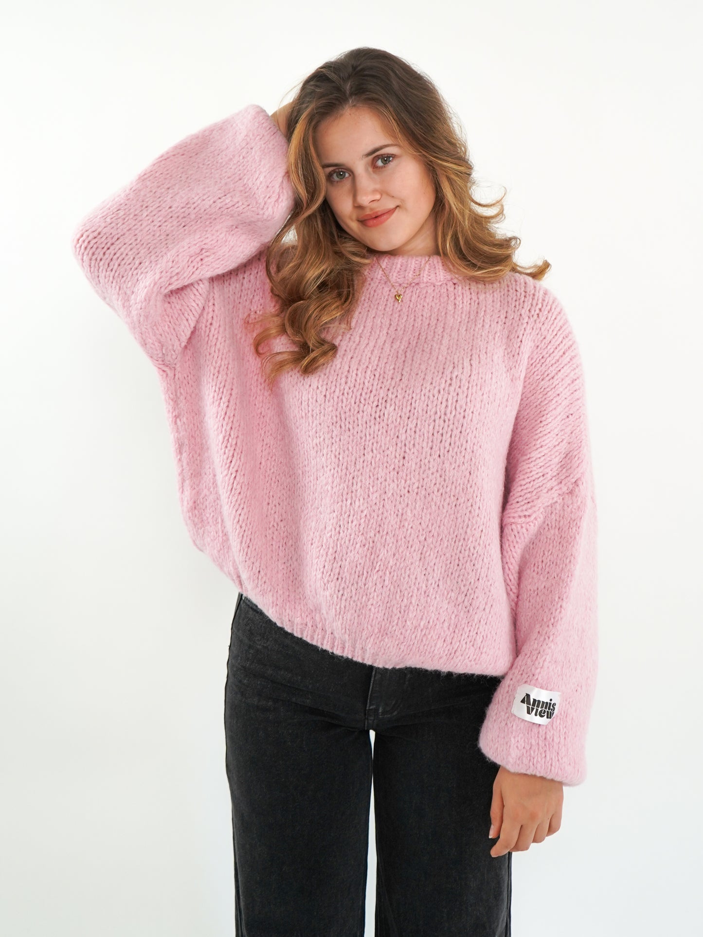 ZWEITELIEBE 841 Knit Sweater Big ANNISVIEW - Rosa - vom Umtausch ausgeschlossen -