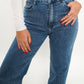 Wide Leg Jeans Emira - Denim Blue