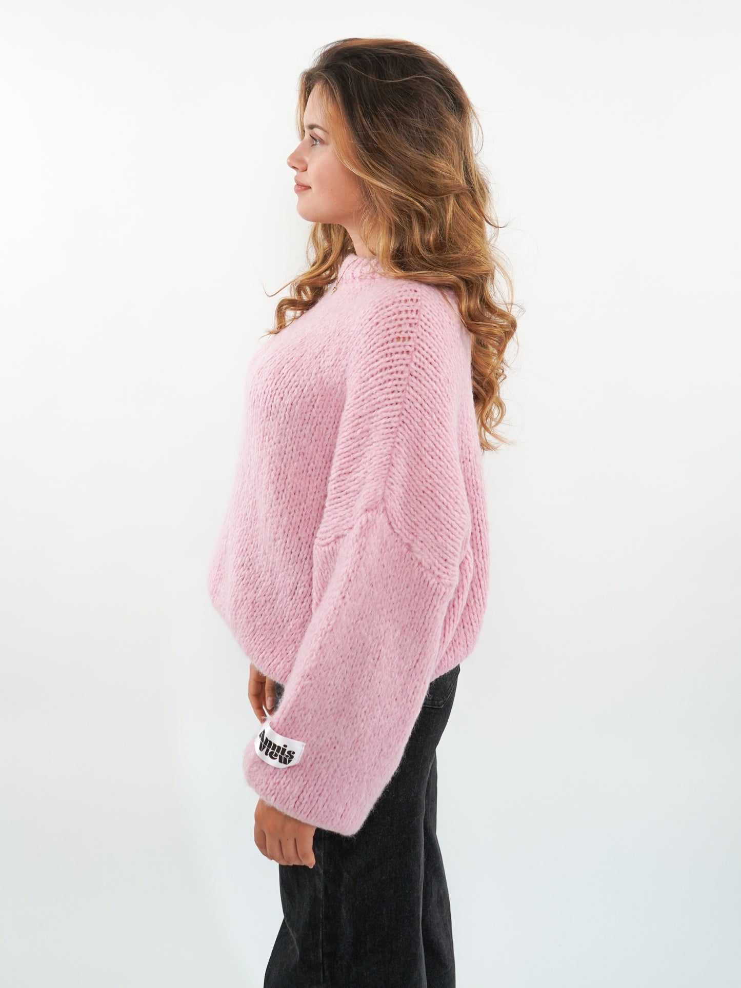 ZWEITELIEBE 841 Knit Sweater Big ANNISVIEW - Rosa - vom Umtausch ausgeschlossen -