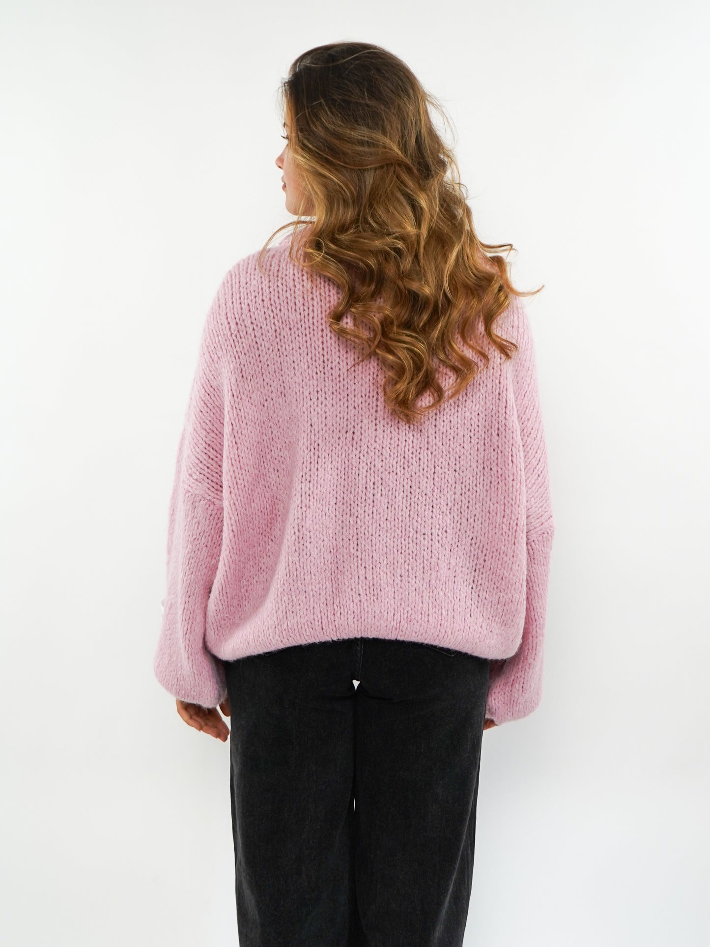 ZWEITELIEBE 841 Knit Sweater Big ANNISVIEW - Rosa - vom Umtausch ausgeschlossen -