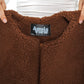 Oversize Teddy Weste ANNISVIEW - Braun