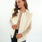 Oversize Teddy Weste ANNISVIEW - Hellbeige