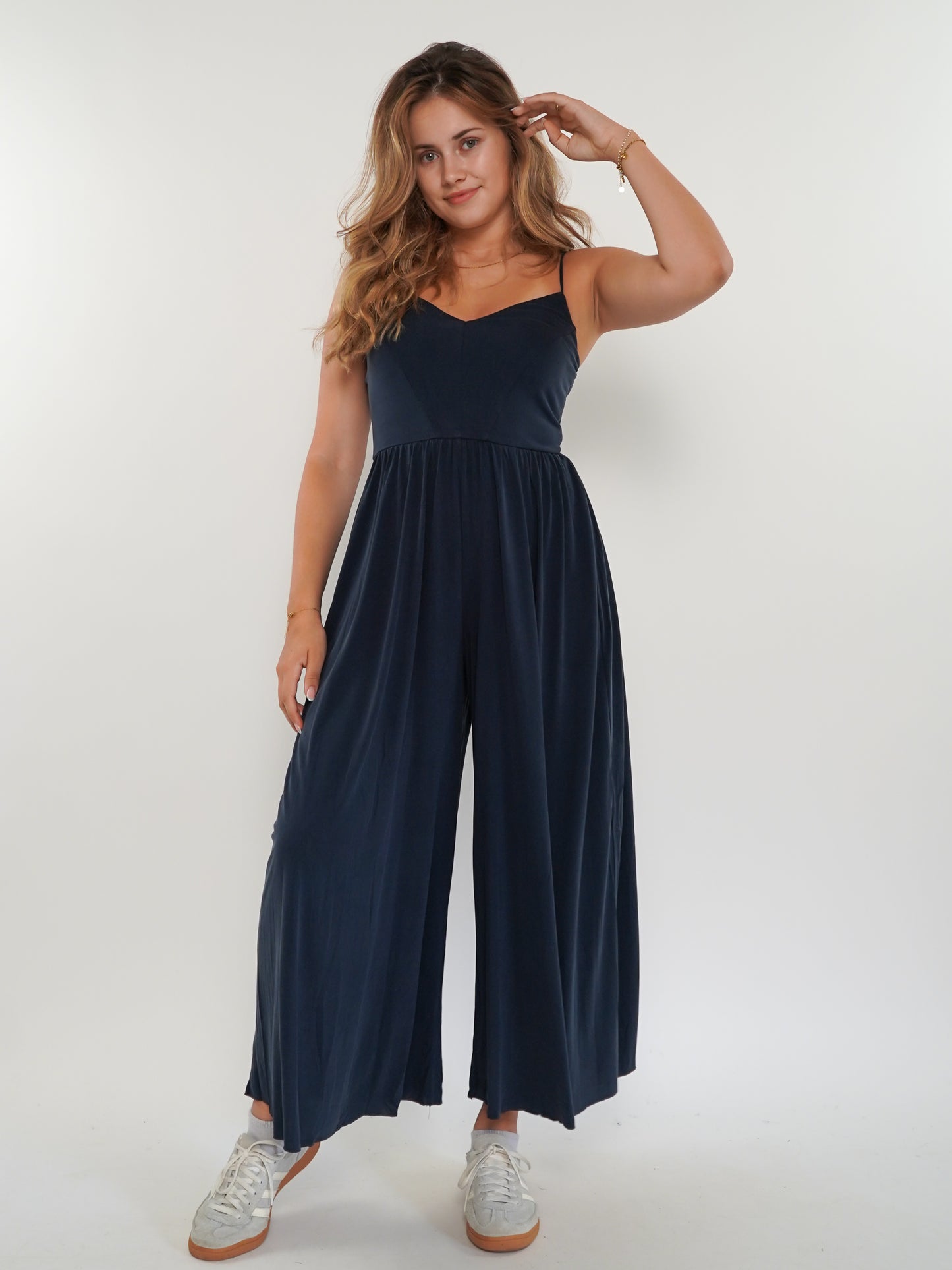 ZWEITELIEBE 843 Best Dressed Jumpsuit  - Stahlblau - vom Umtausch ausgeschlossen -